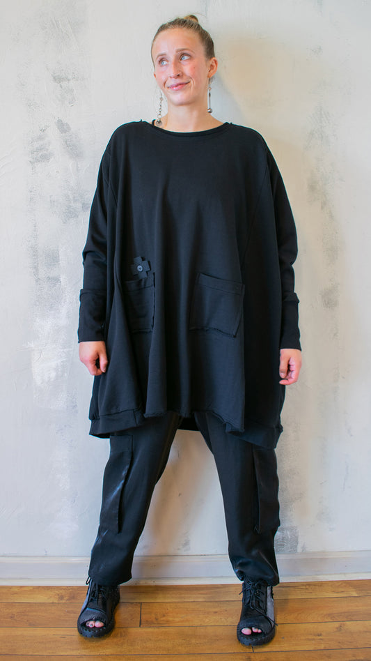 Wide Long Sweatshirt