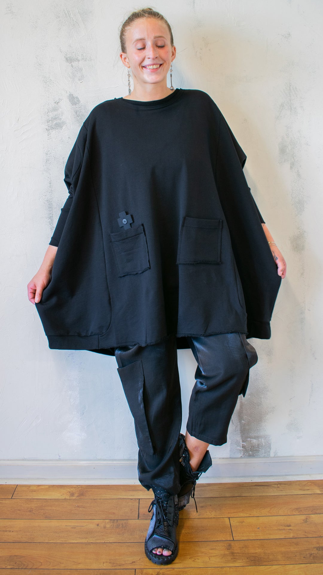 Wide Long Sweatshirt
