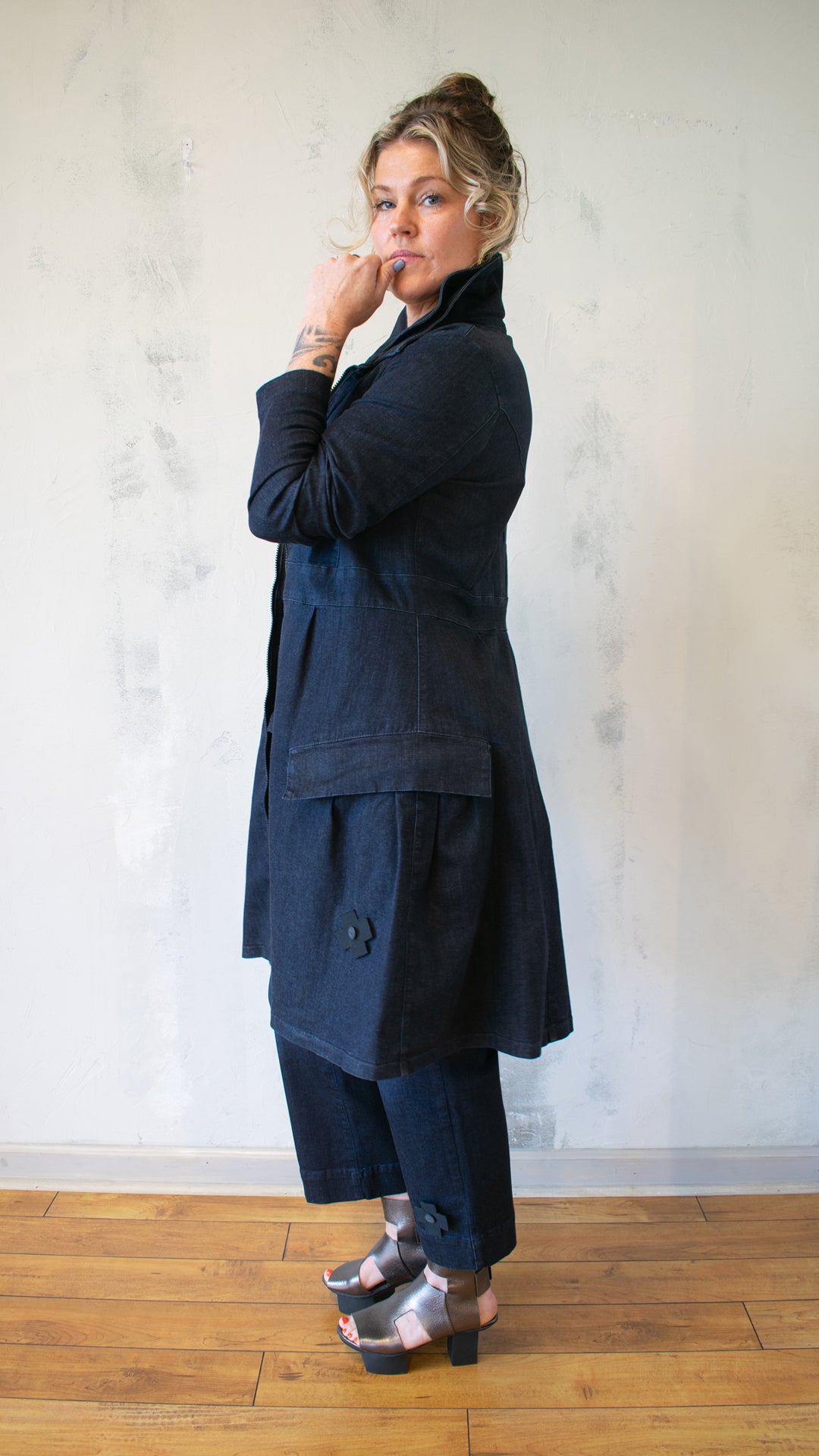 Blue Boom Jacket in Dark Blue