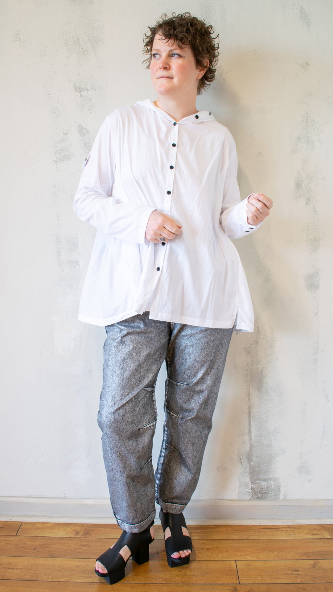 Pleated Blouse