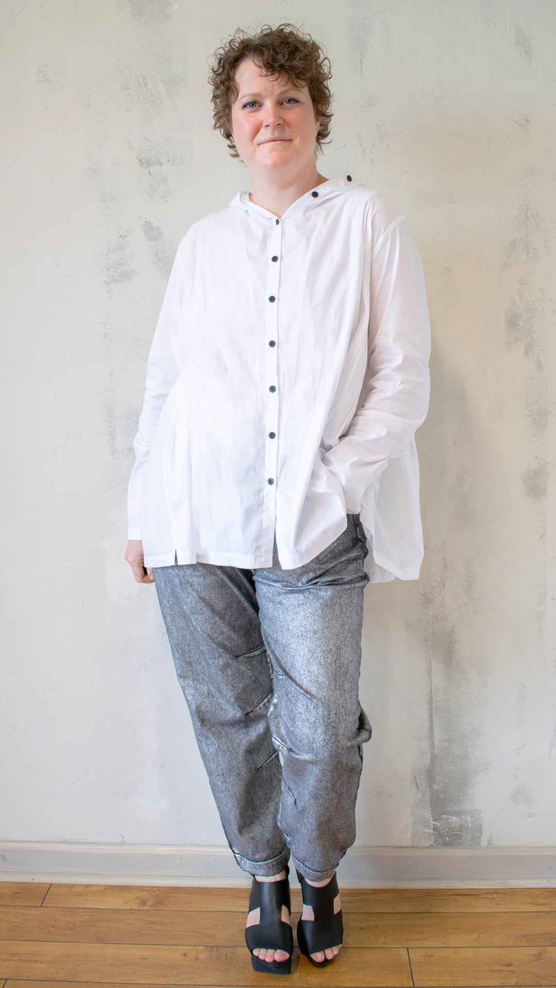 Pleated Blouse