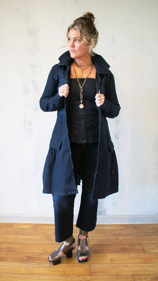 Blue Boom Jacket in Dark Blue