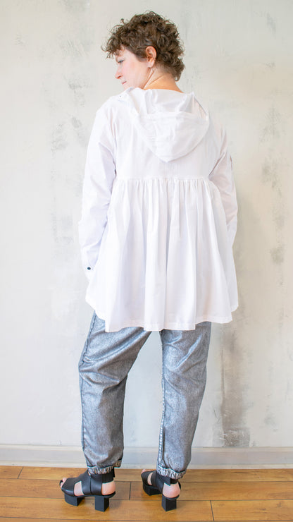 Pleated Blouse