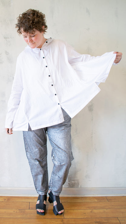 Pleated Blouse
