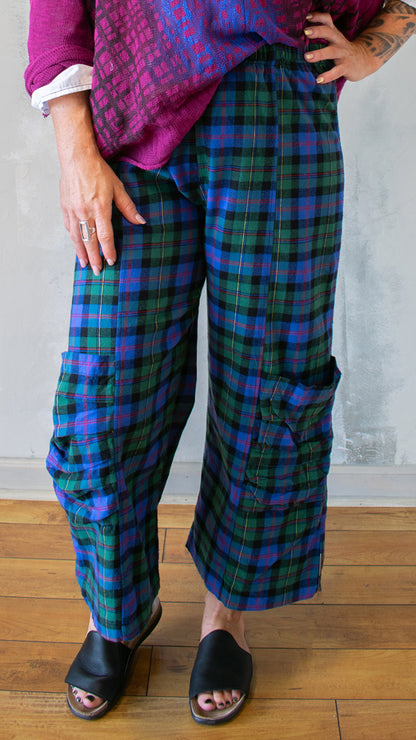 Pocket Pants in Tartan