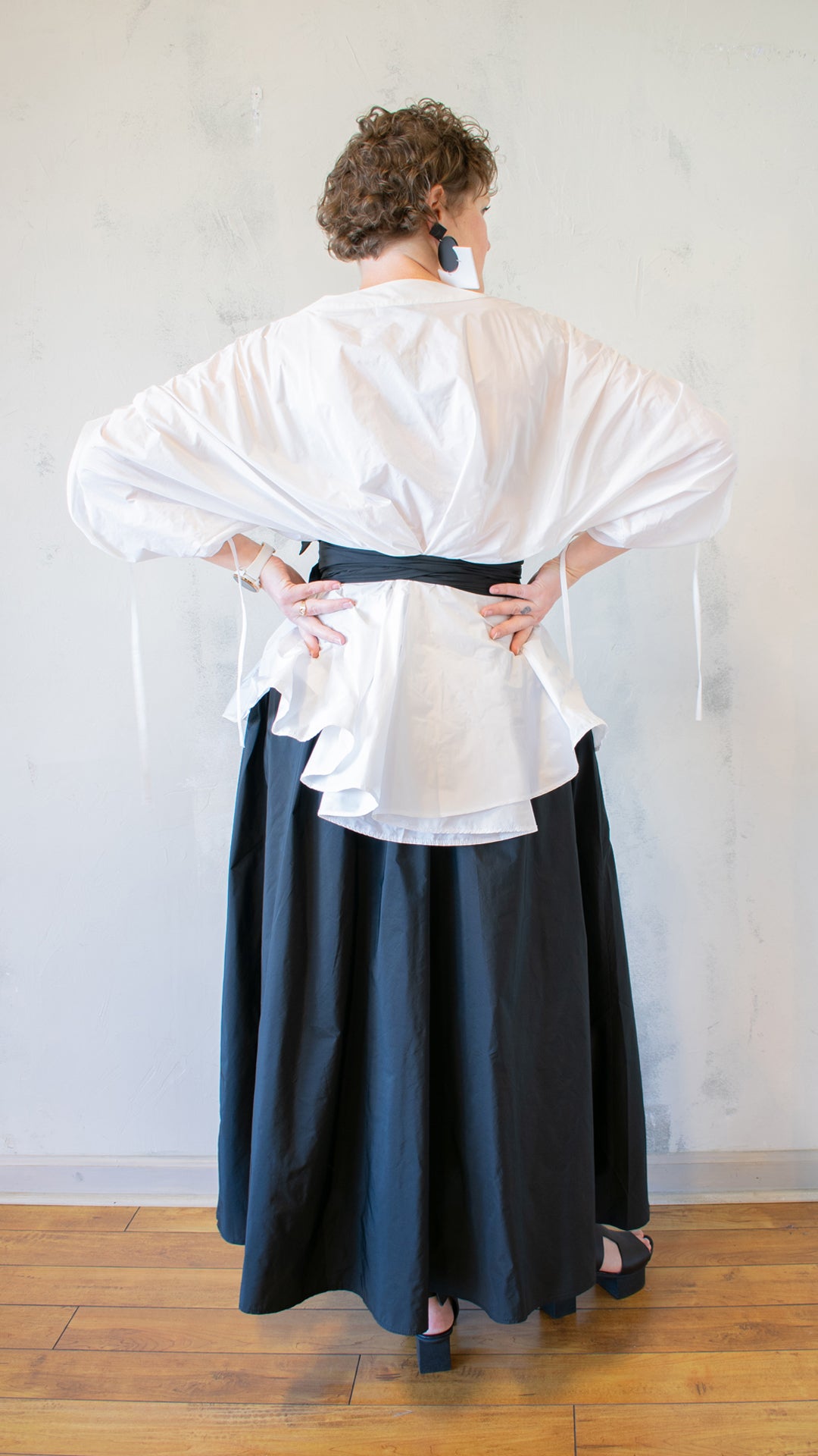 Deep V Blouse (Multiple Colors)