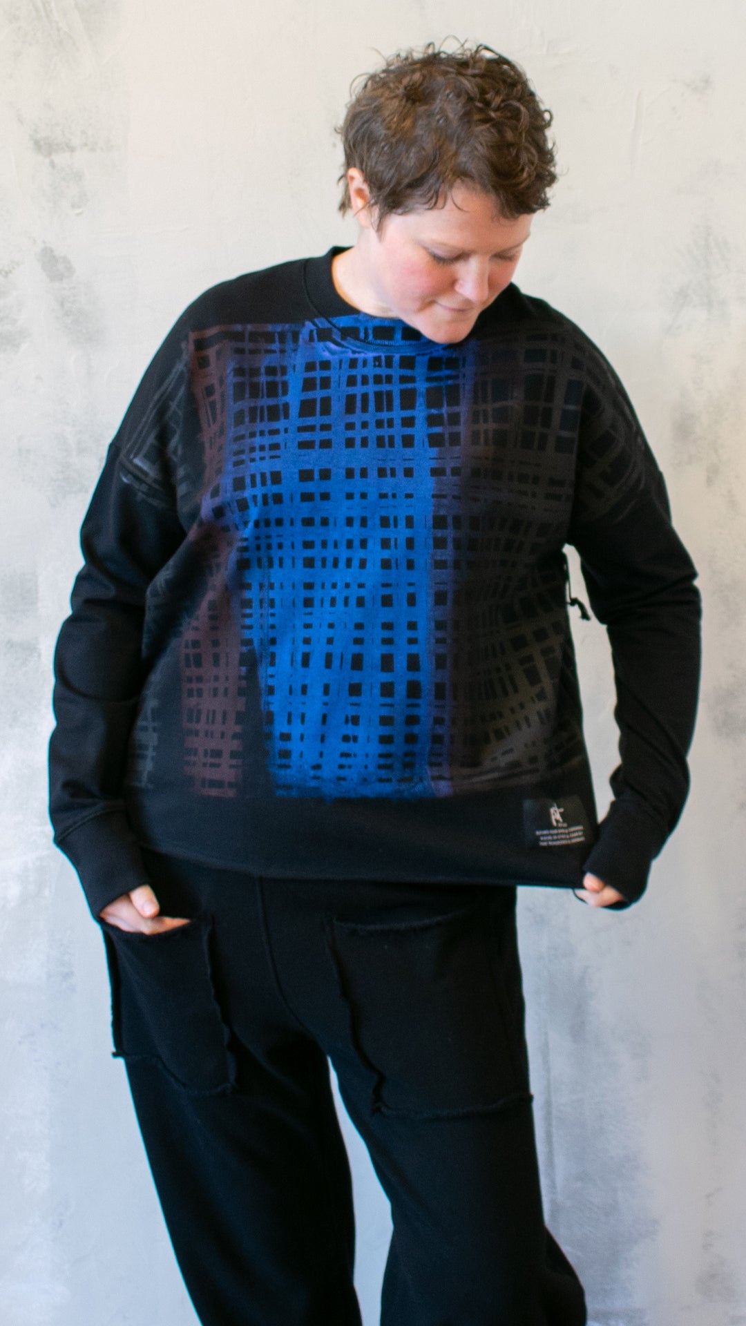 Basic Sweatshirt in Hatch