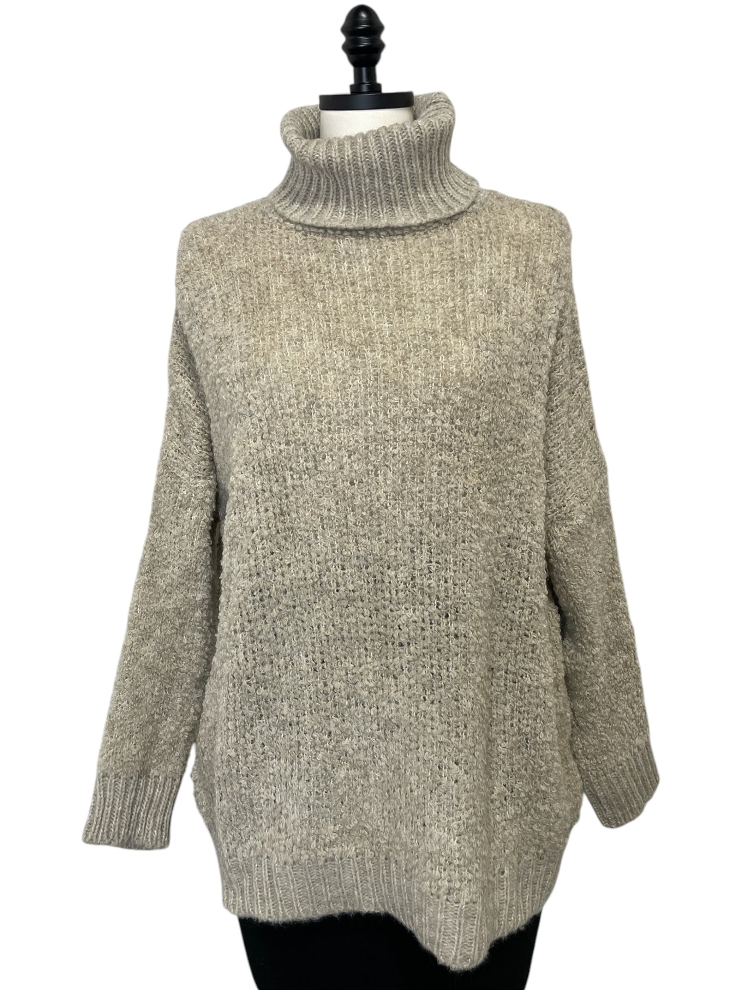 Boucle Turtleneck