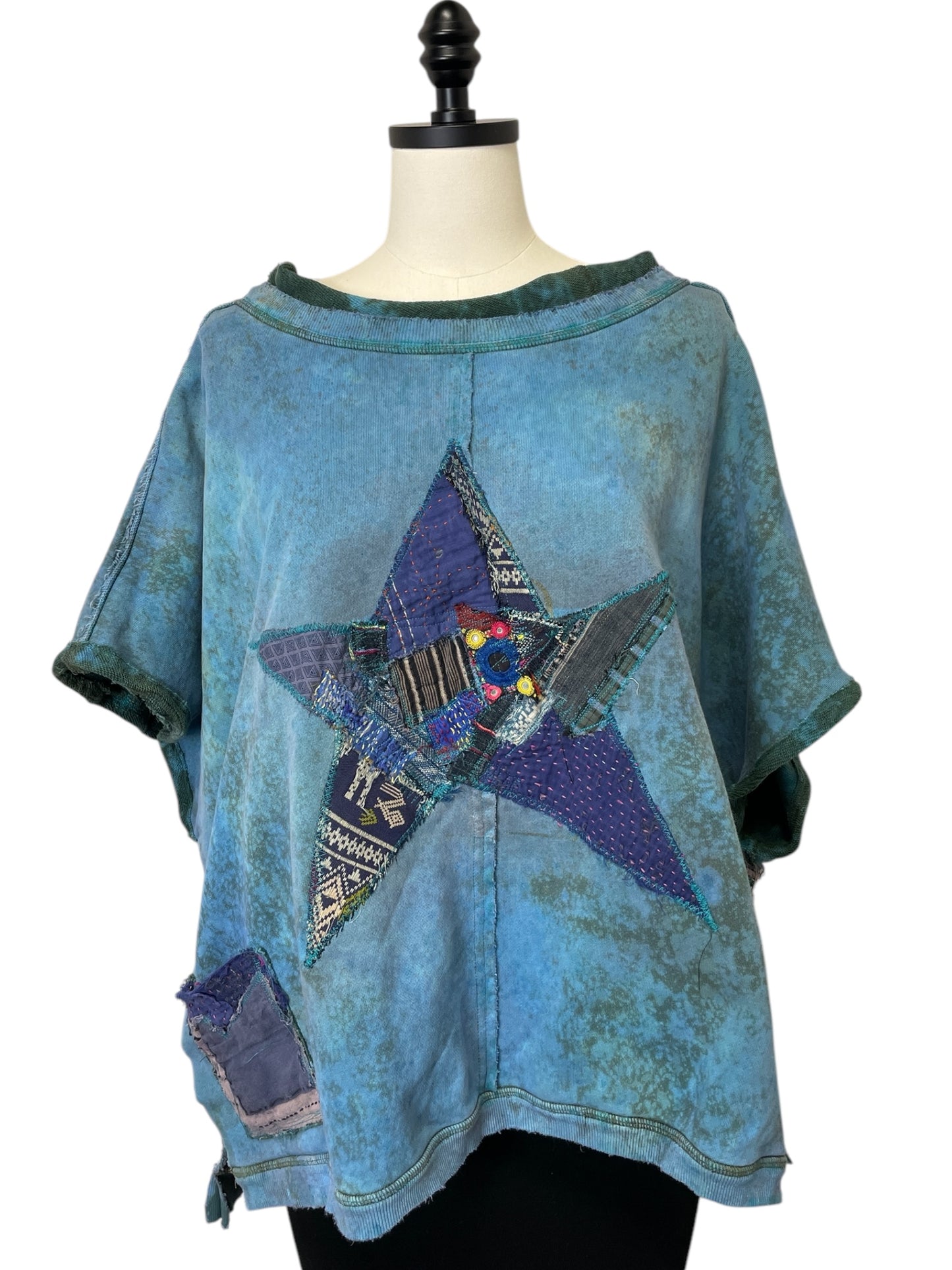 North Star Patchwork Sweatshirt