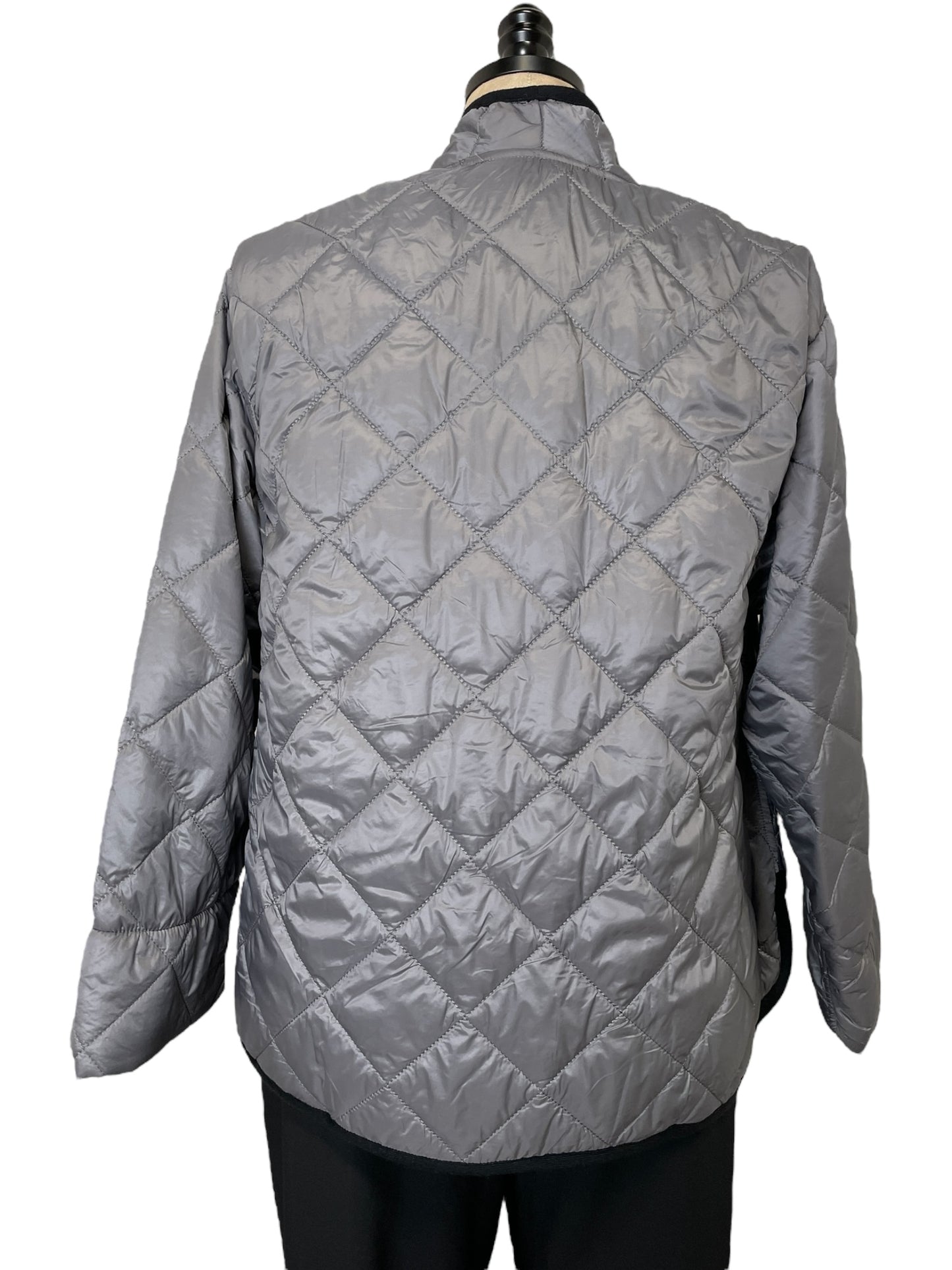 Silver Quilted Jacket