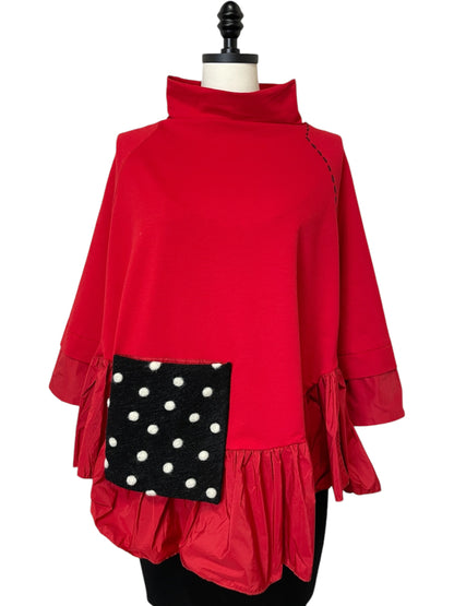 Mercer Top in Red