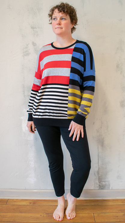 Sweater Pullover in Sporty