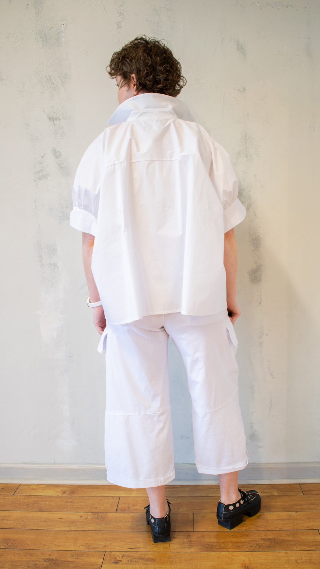 Short Shirt in White