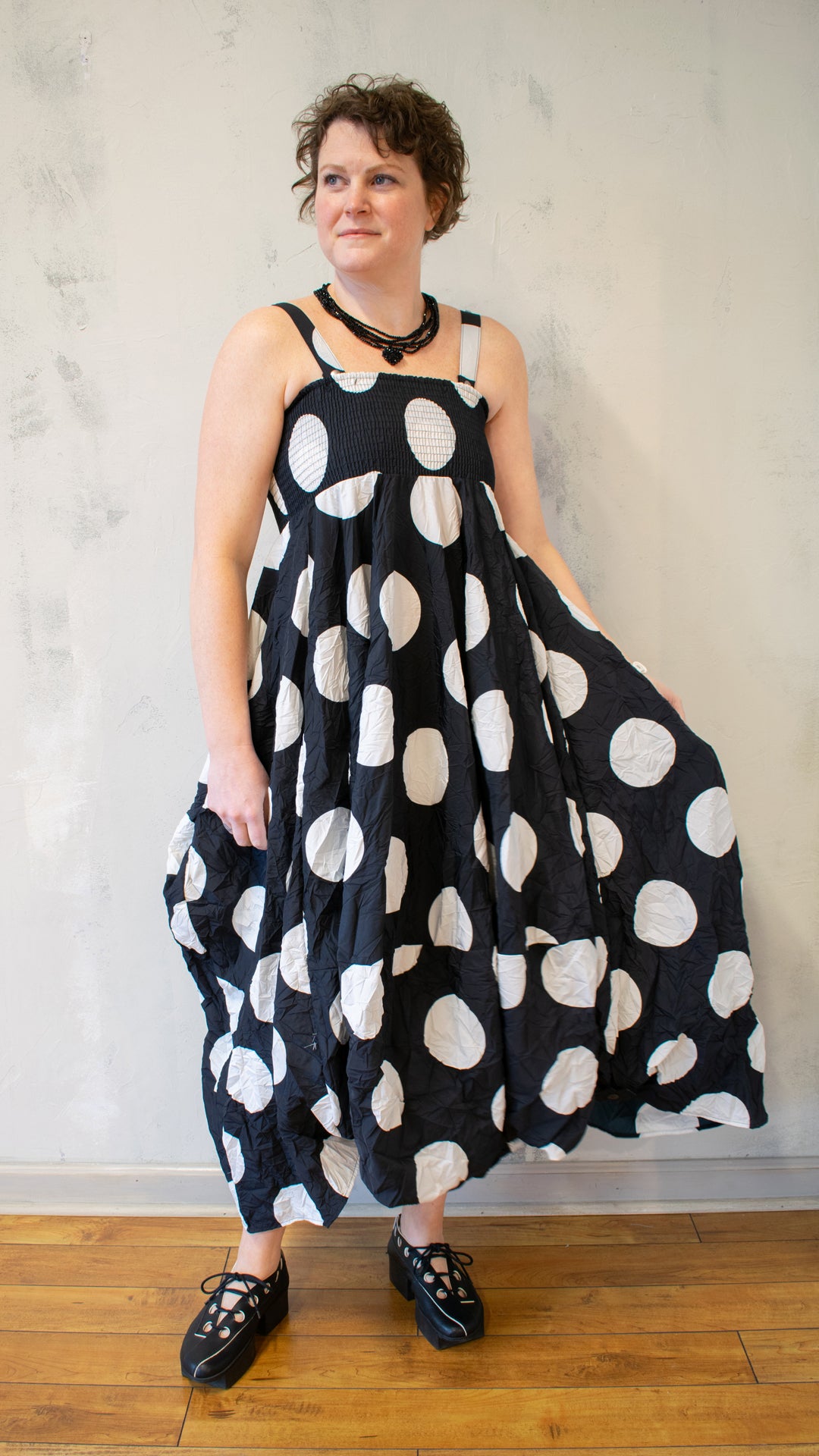 Short T Polka Dot Dress