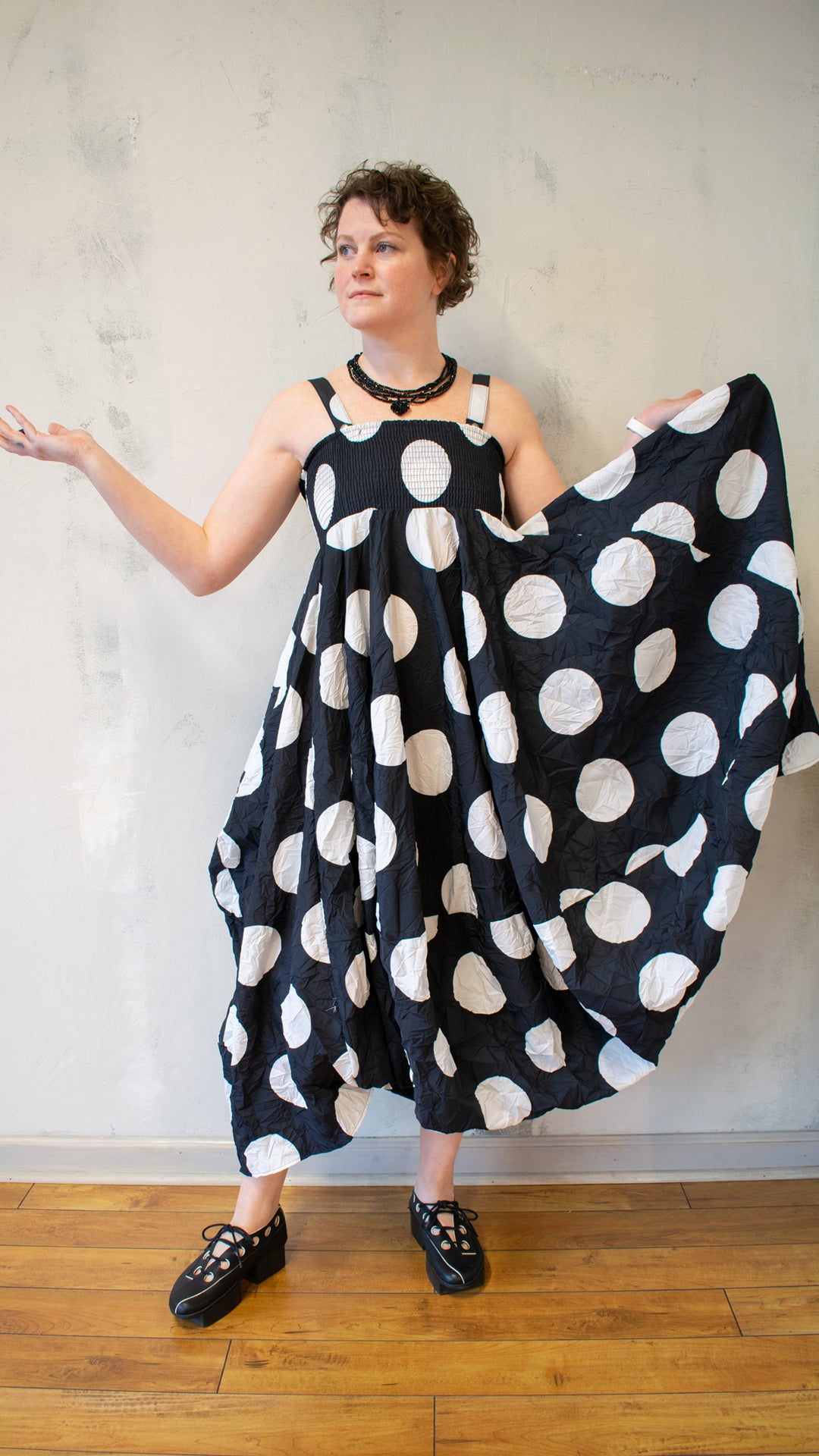 Short T Polka Dot Dress
