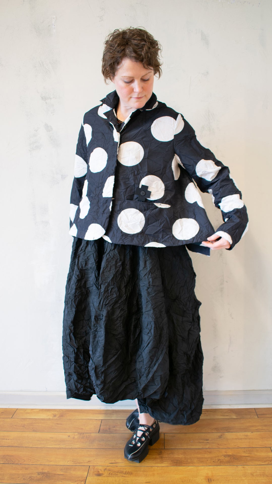Homey Polka Dot Jacket