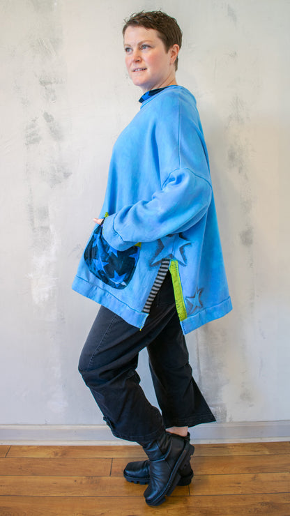 Beautiful Stories Sweatshirt in Topaz