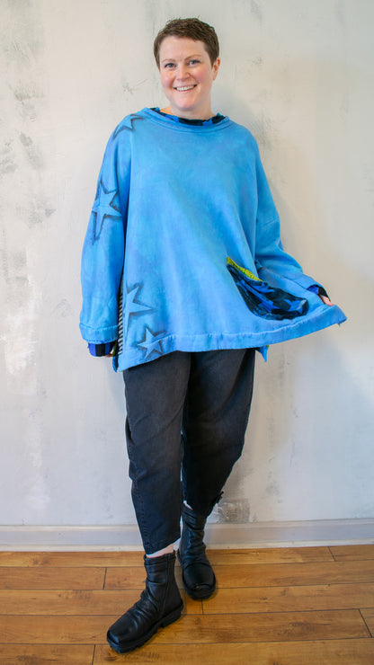 Beautiful Stories Sweatshirt in Topaz