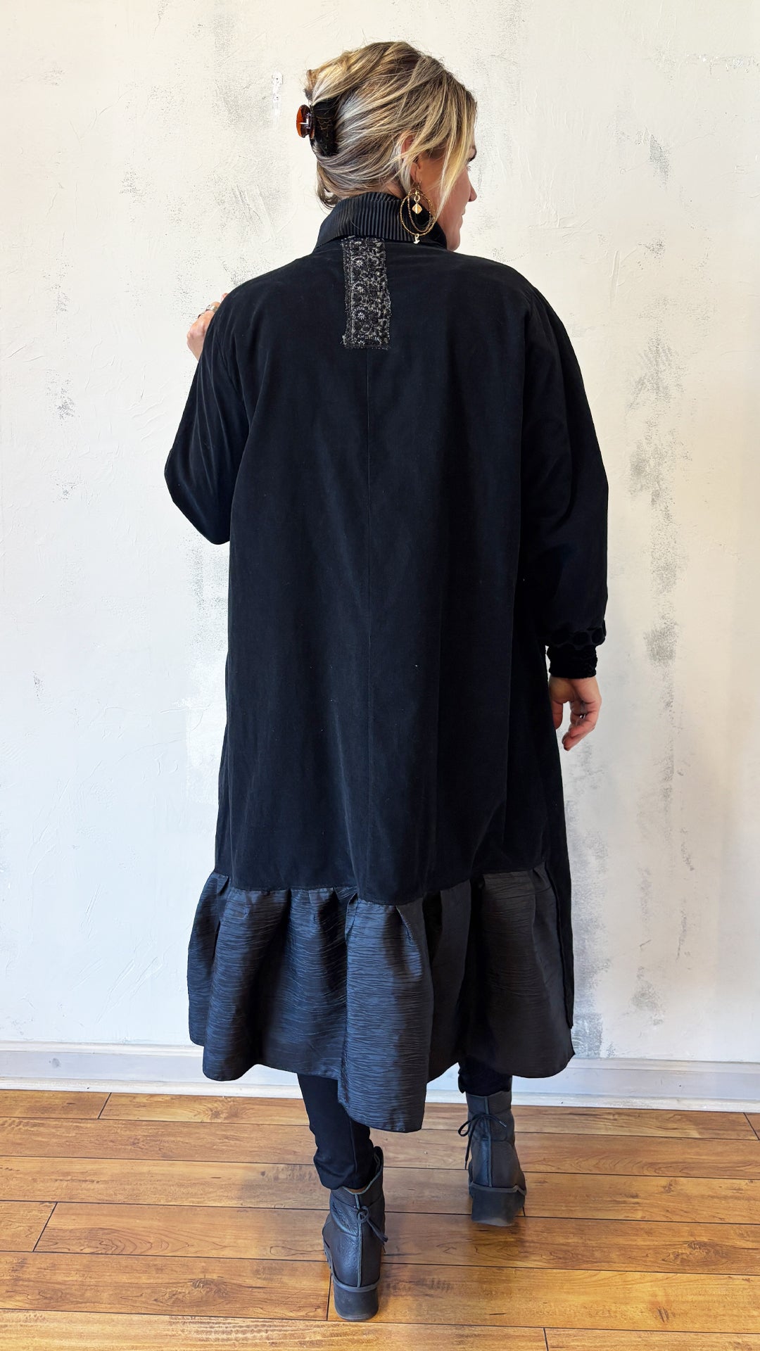 Black Dahlia in Texture Play