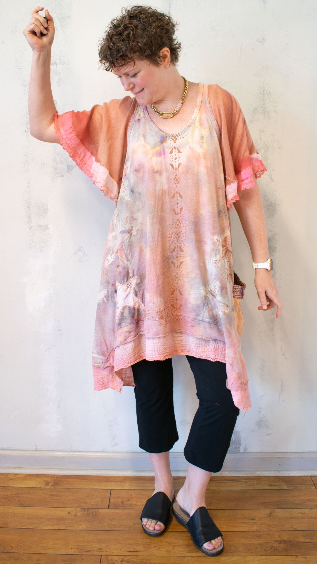 The Divine Tunic in Aura Glow