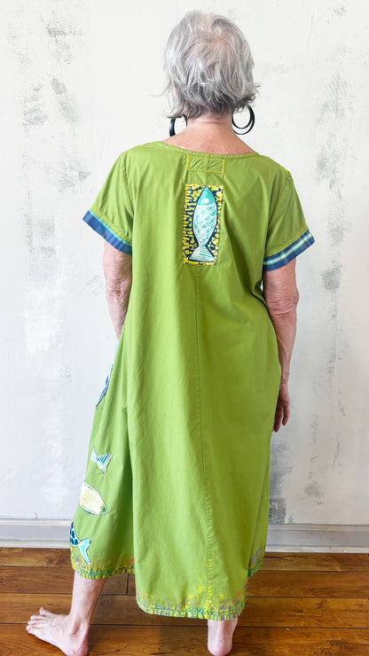 Lake Life Dress in "Something's Fishy"