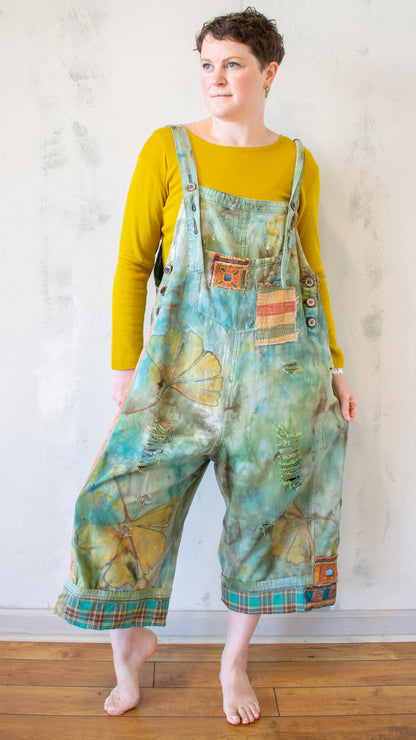 Gingko Overall in Patina