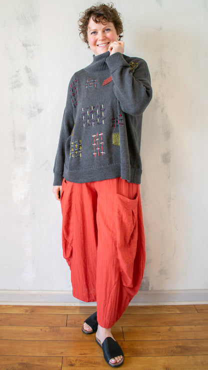 Dale Embroidered Sweater