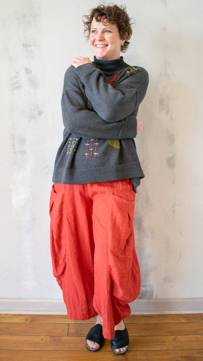 Dale Embroidered Sweater