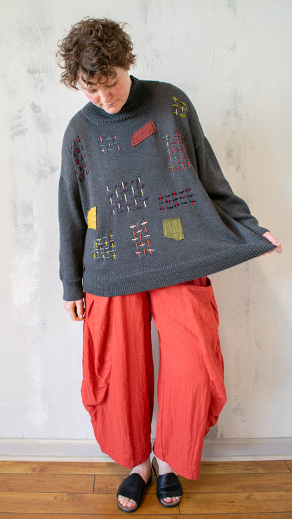 Dale Embroidered Sweater