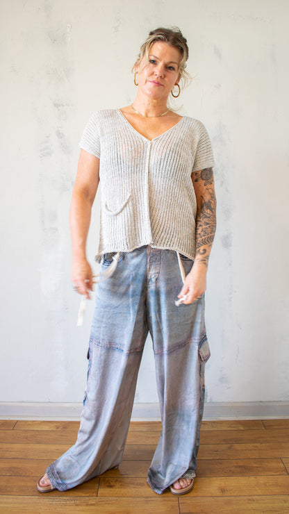 Oatmeal Sweater Tee