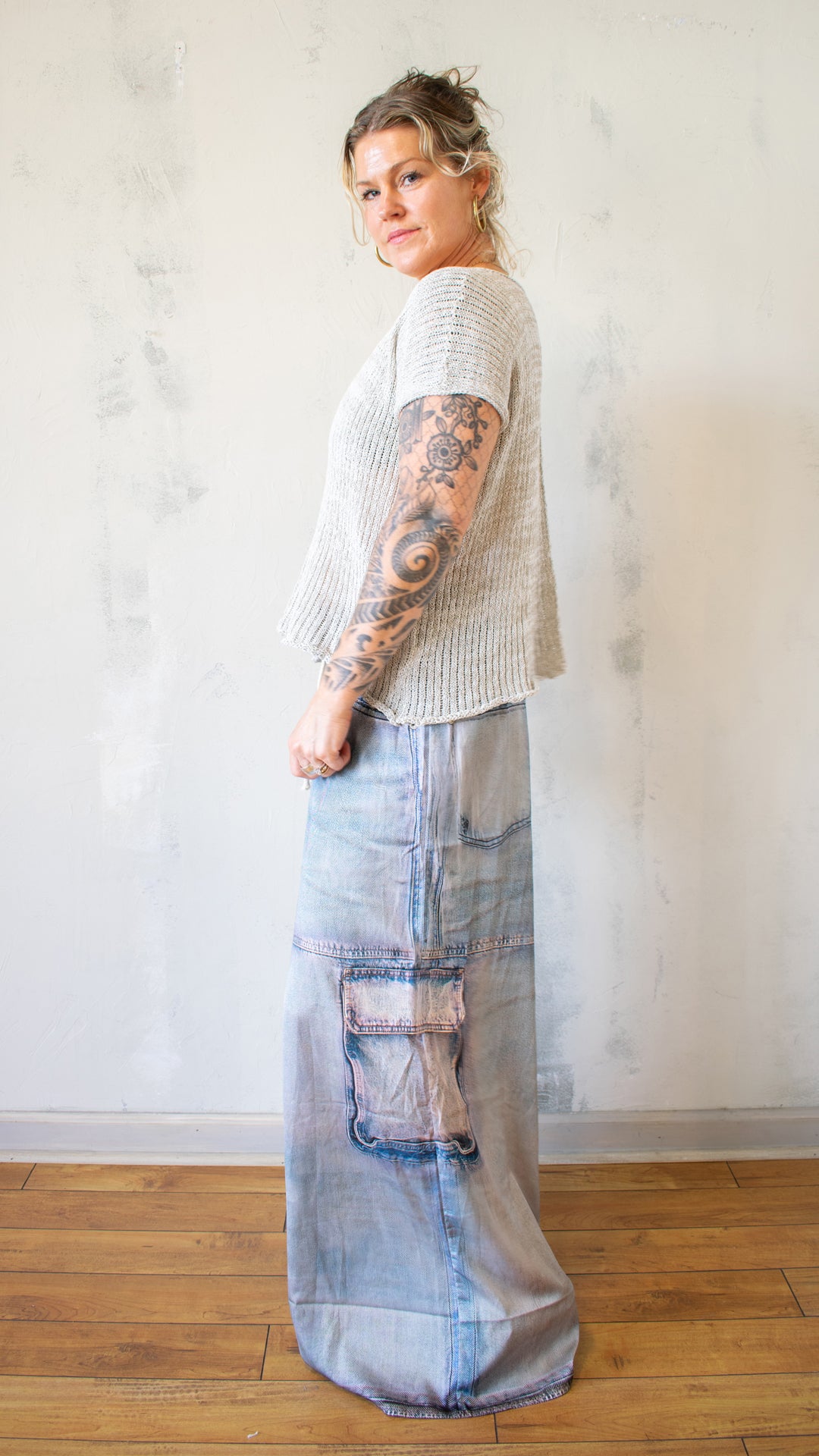 Oatmeal Sweater Tee