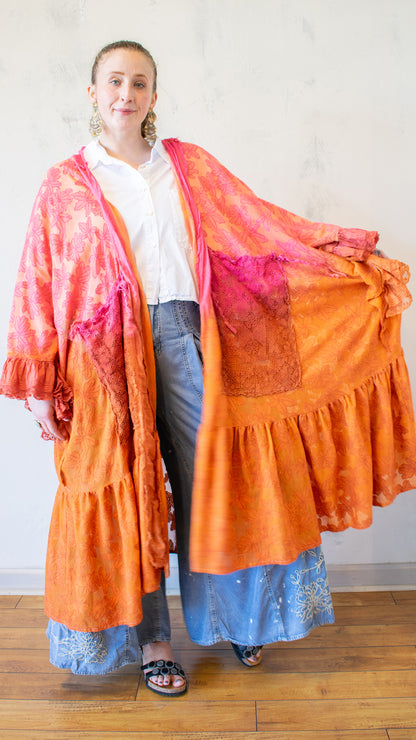 Goddess Duster in Paradise Dip Dye 2