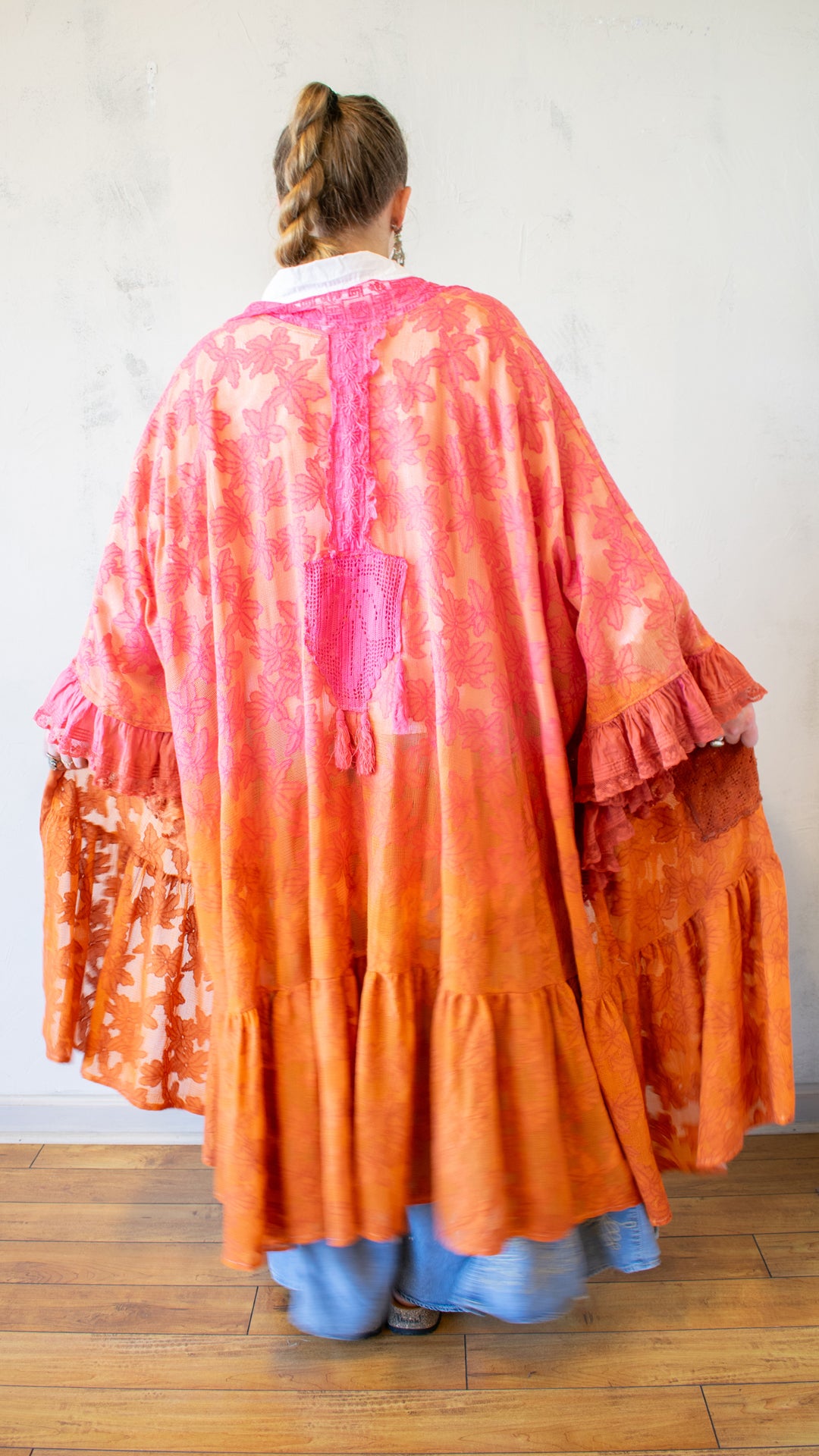 Goddess Duster in Paradise Dip Dye 2