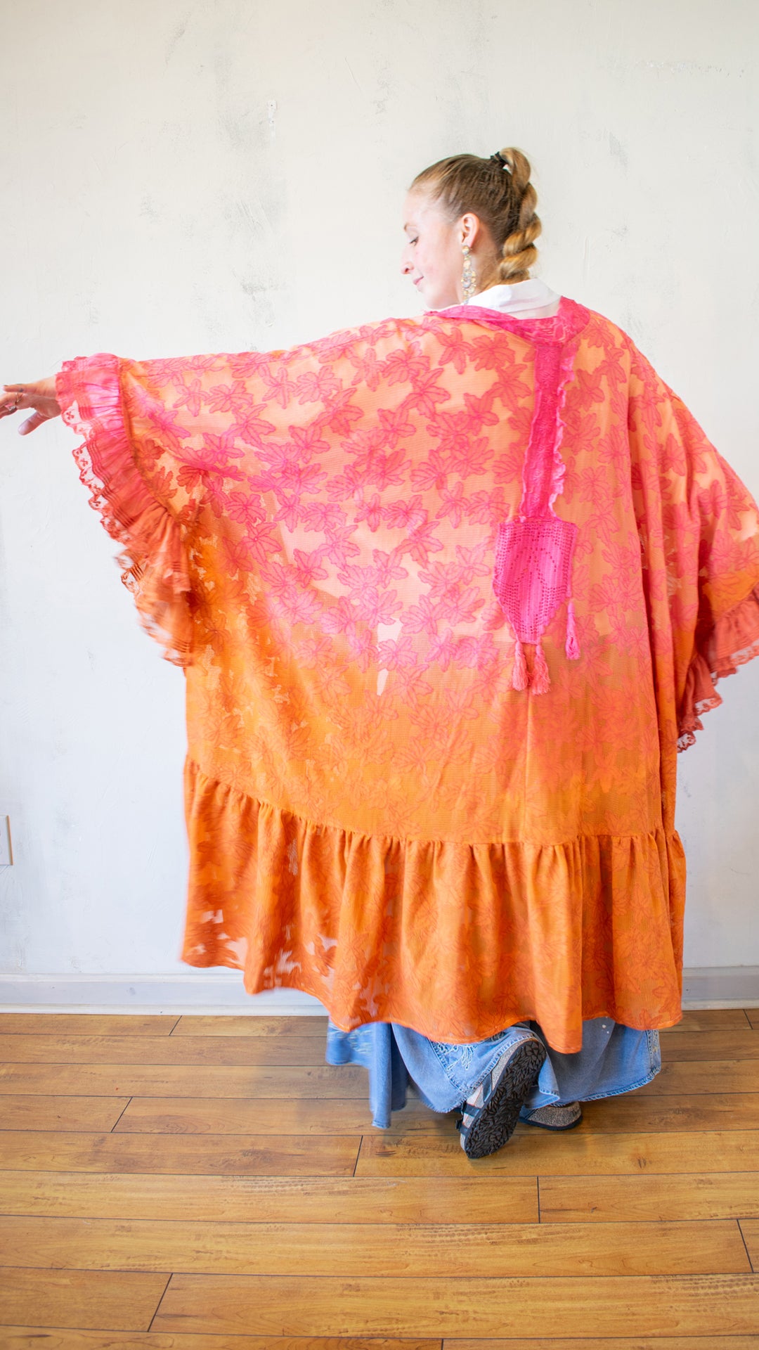 Goddess Duster in Paradise Dip Dye 2