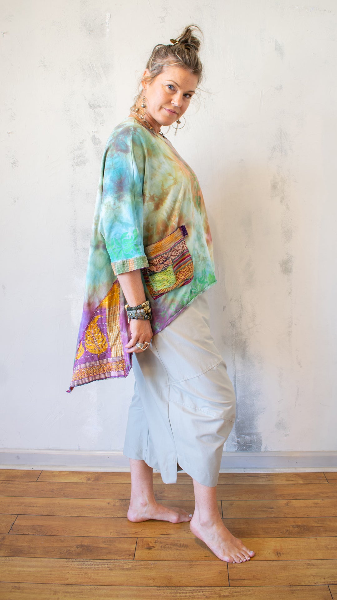 Aquarian Tunic in Clear Water
