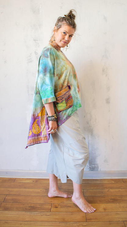 Aquarian Tunic in Clear Water