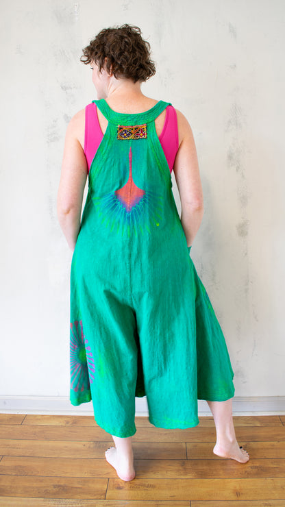 Take Flight Jumpsuit in Green