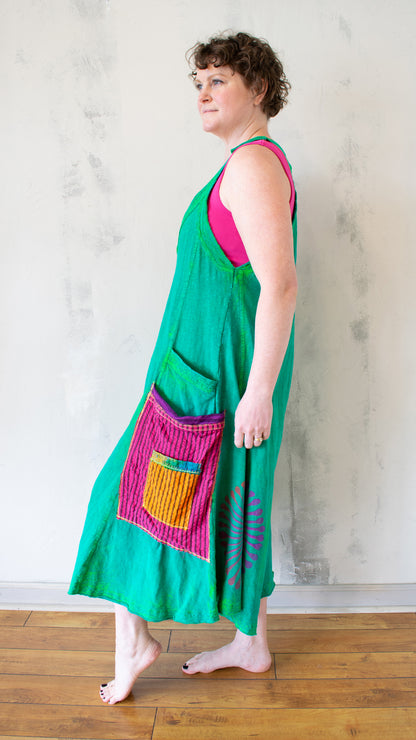 Take Flight Jumpsuit in Green
