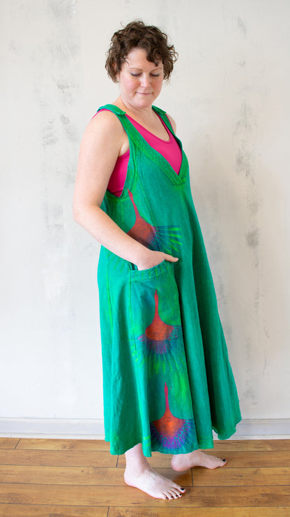 Take Flight Jumpsuit in Green