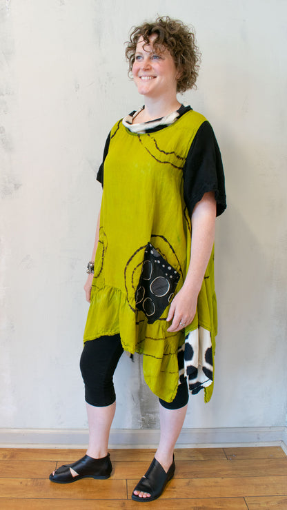 Ripple Effect Linen Tunic