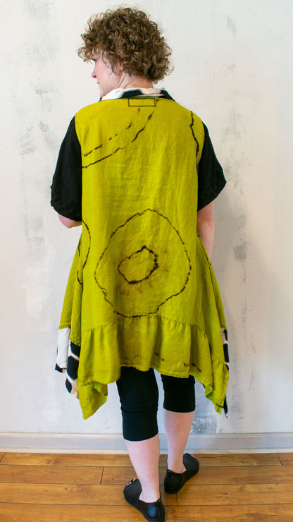 Ripple Effect Linen Tunic