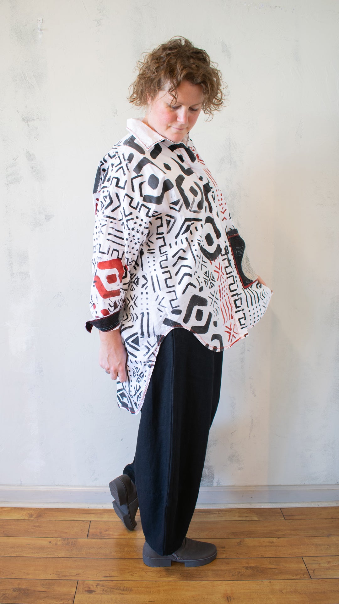 Artifacts Button Up in Air
