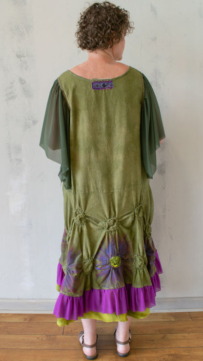 Festivity Dress in Chicory