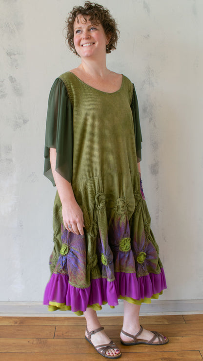 Festivity Dress in Chicory