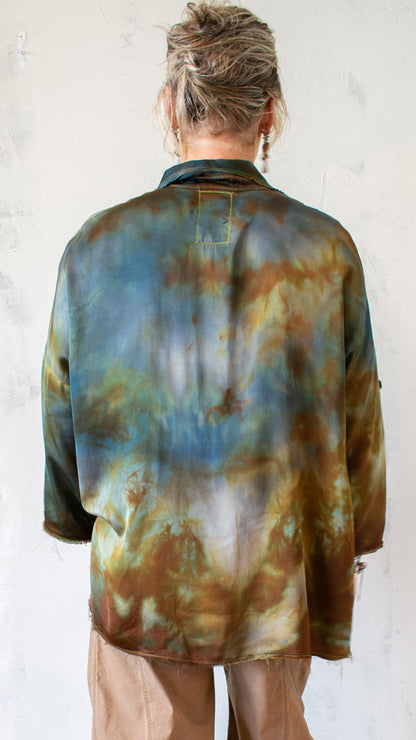 Kambaba Jasper Luxe Button Up