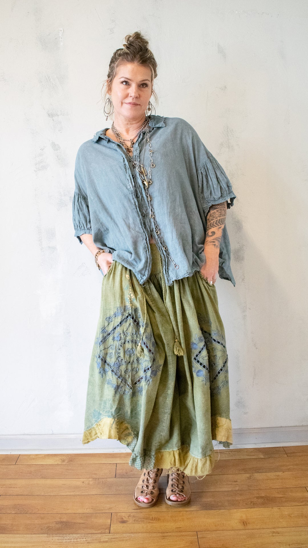 Heirloom Bloomers in Tarnish