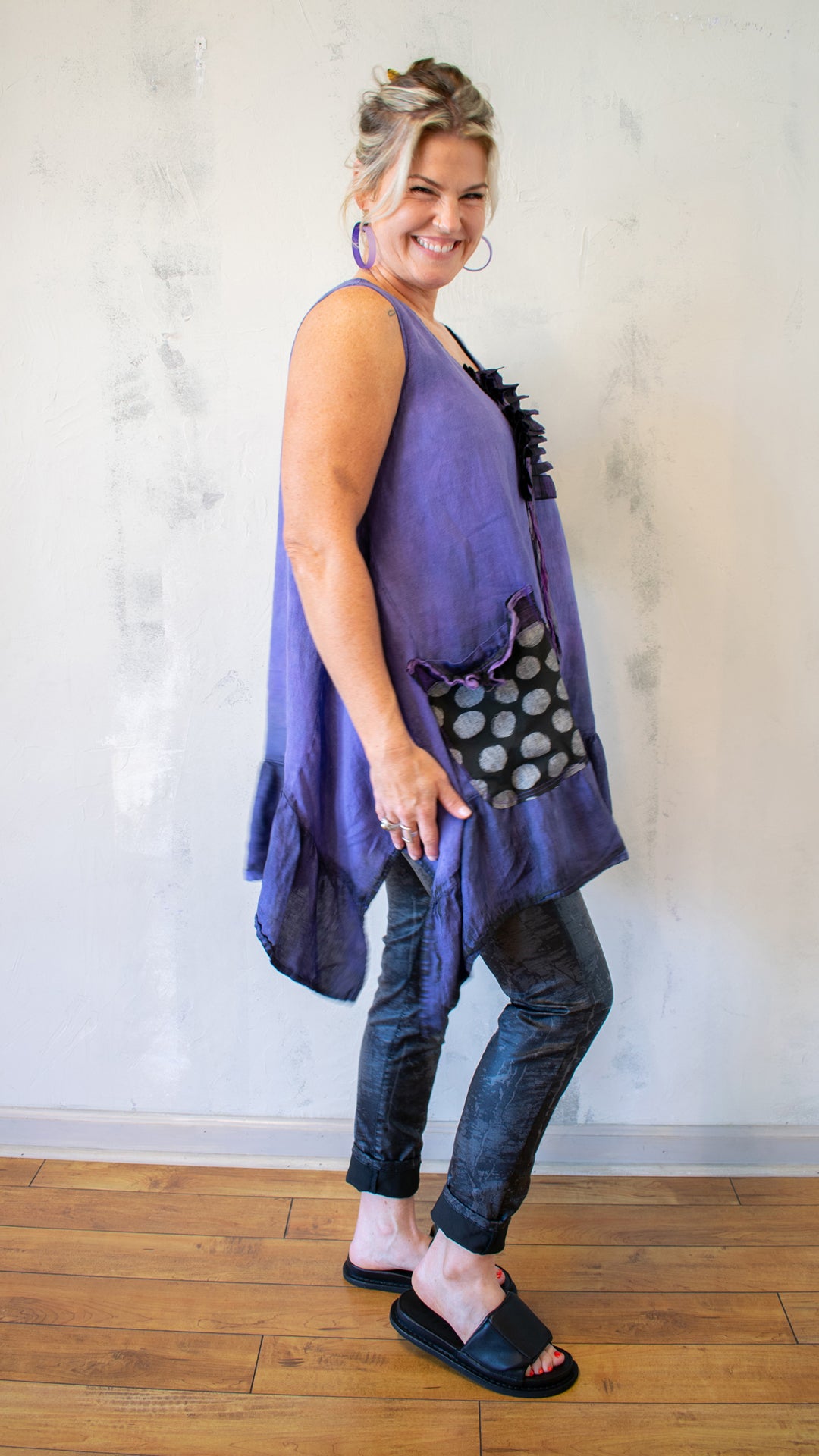Theatre Top in Purple Rain