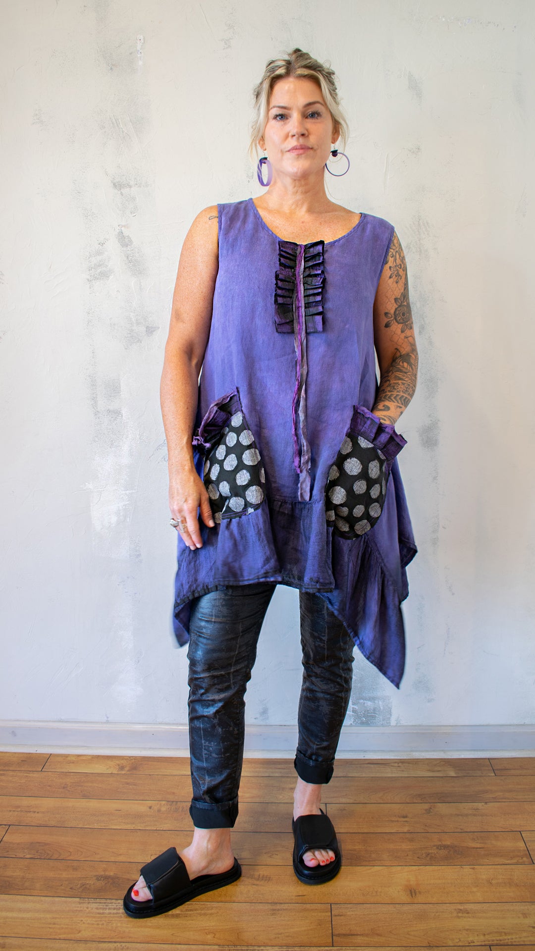 Theatre Top in Purple Rain