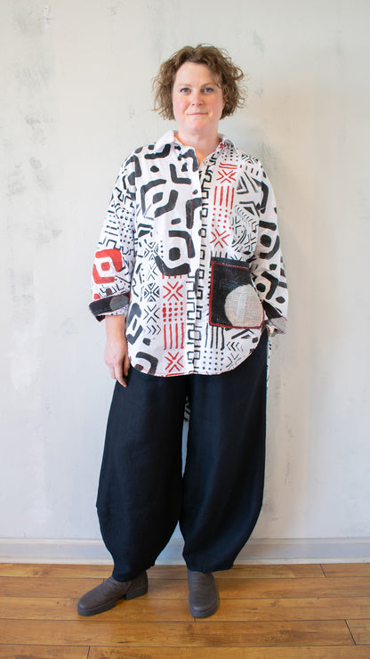 Artifacts Button Up in Air