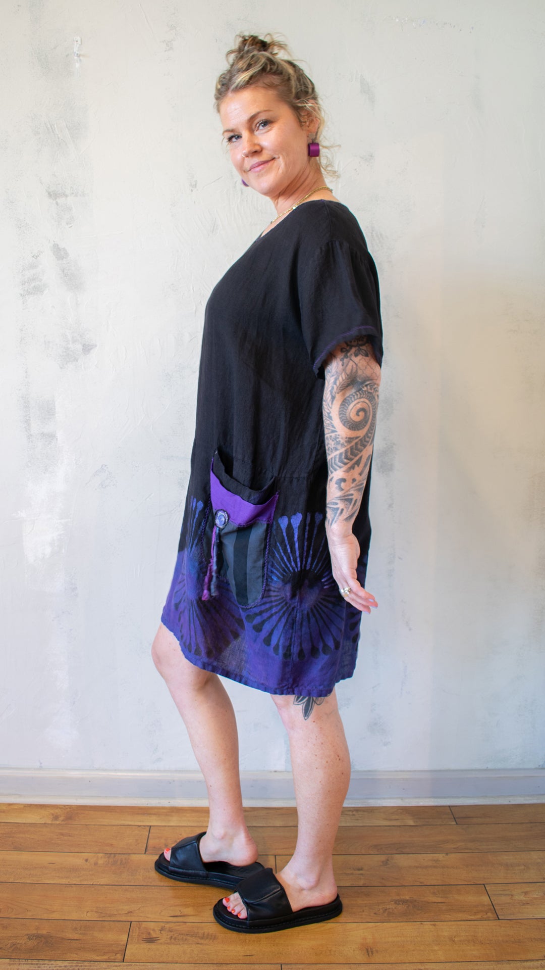 Moonflower Shift Dress
